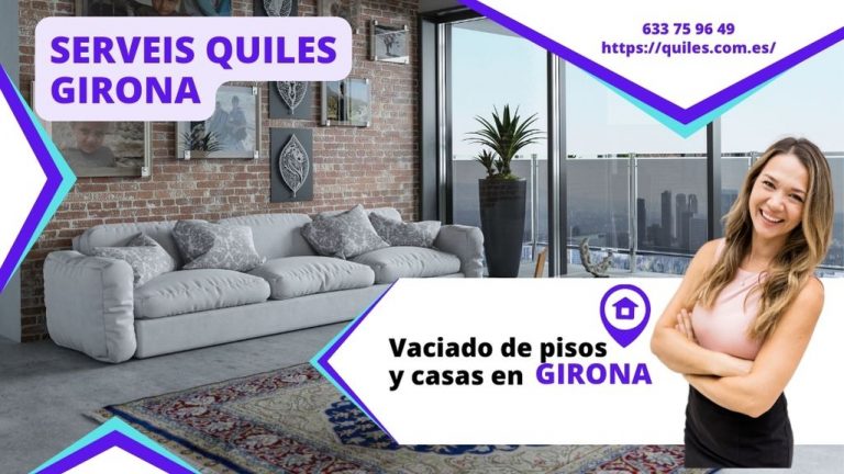 Vaciado de pisos en Girona