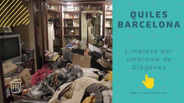 Vaciado y limpieza por síndrome de Diógenes en Barcelona