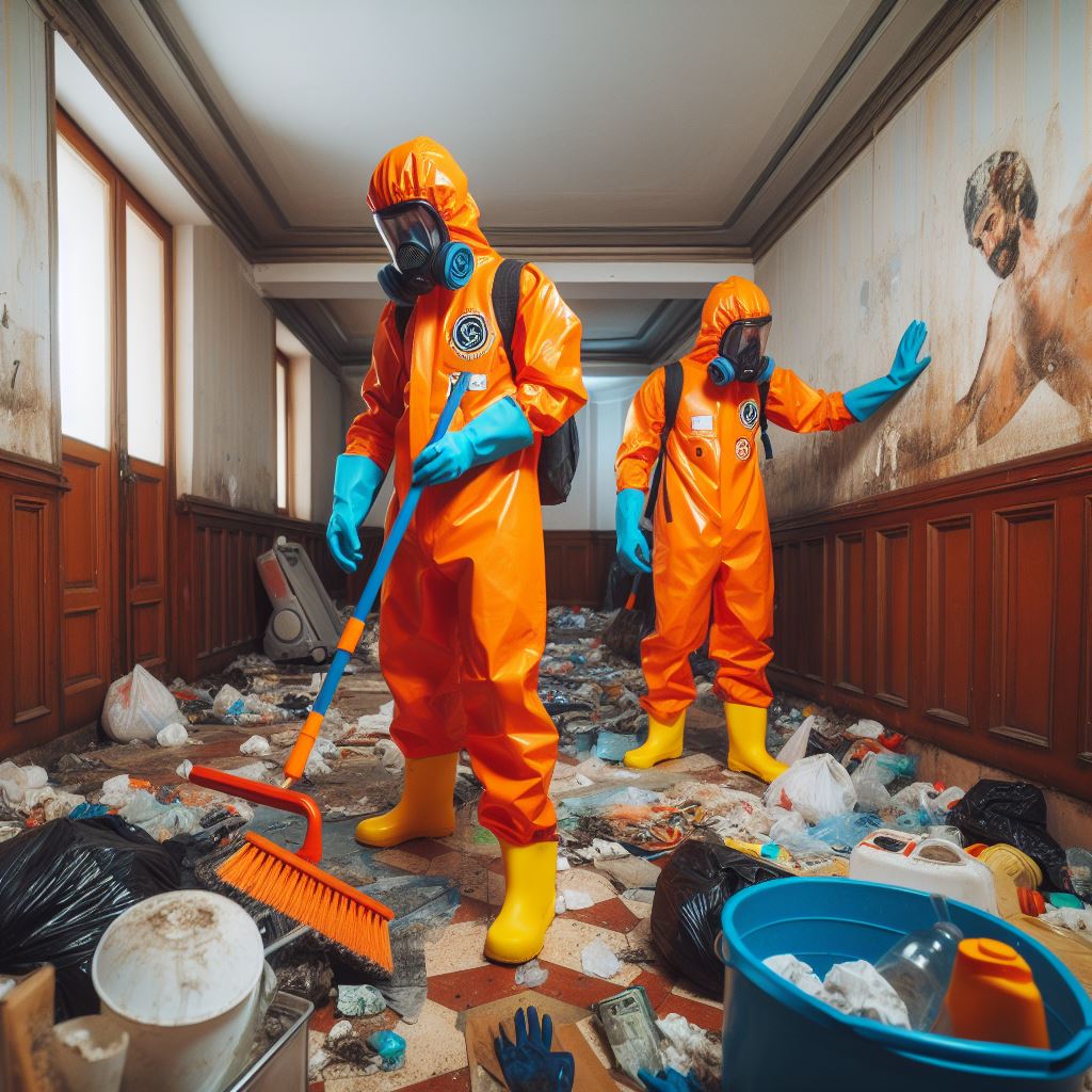 Servicios profesionales de limpieza y desinfección de viviendas afectadas por suciedad extrema en Girona